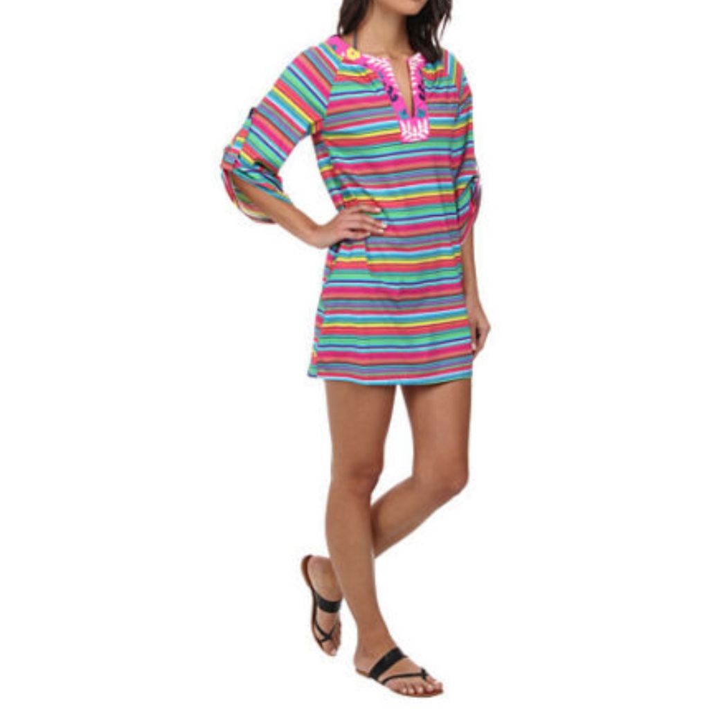 Nwt $138 Nanette Lepore Flora Fiesta Medium Dress